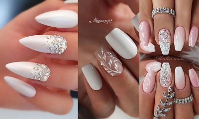Przegląd pomysłów na ślubny manicure – galeria najpiękniejszych zdobień