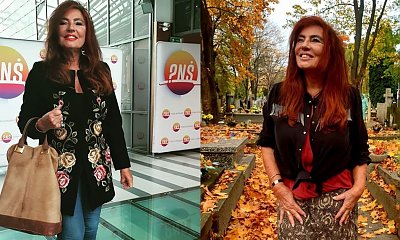 Agnieszka Fitkau-Perepeczko ma 78 lat ale wciąż wygląda kusząco:"Seksowni w tych pończoszkach" - piszą fani