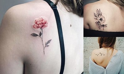Tatuaże na łopatce - kilkanaście najpiękniejszych wzorów