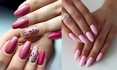 Różowy manicure w modnych odsłonach - galeria rewelacyjnych stylizacji
