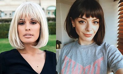 Bob z grzywką - przegląd stylowych cięć na lato 2020