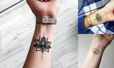 16 fantastycznych propozycji na tatuaż z kwiatem lotosu! [galeria]