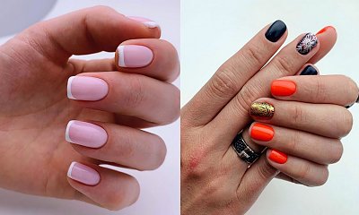 Letni manicure dla krótkich paznokci - 18 najlepszych stylizacji
