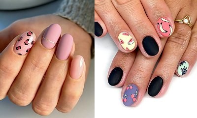 Matowy manicure - TOP 21 stylizacji z sieci
