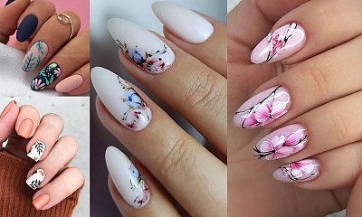 Manicure w kwiaty - 23 śliczne zdobienia, które robią mega wrażenie!