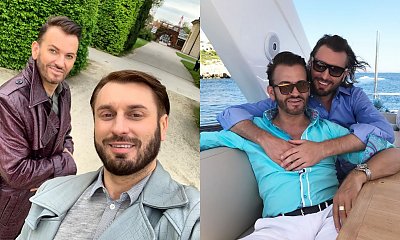 Gabriel i Rafał z "Królowych życia" jednak się nie rozstali? Bawili się razem na urodzinach...