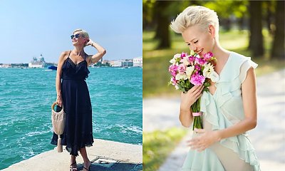 Małgorzata Kożuchowska pozuje na plaży w niebanalnej stylizacji: "Zdjęcie petarda, cudownie wyglądasz" - chwalą fani