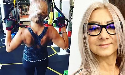 Mama Łukasza Kuchty w skąpym bikini pokazuje płaski brzuch. Fani w szoku: "Wyglądasz jak nastolatka!"