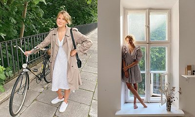 Marta Wierzbicka świeci biustem nad talerzem z pizzą. Głęboki dekolt i TO spojrzenie! Fani się zachwycają