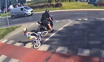 Matka szuka motocyklisty, który potrącił jej 6-letnią córkę. Do zdarzenia doszło w Olsztynie