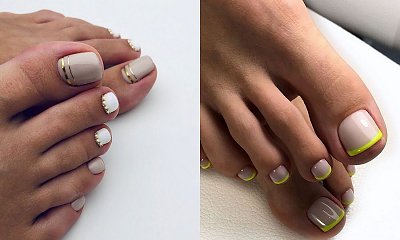 Modny pedicure - 16 stylowych propozycji na lato i nie tylko