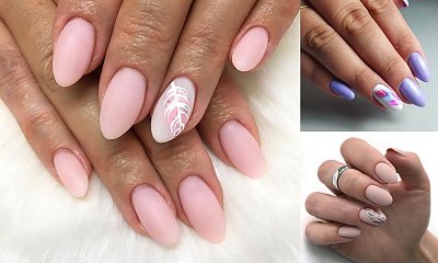 Manicure z piórkiem - stylowa galeria przepięknych zdobień
