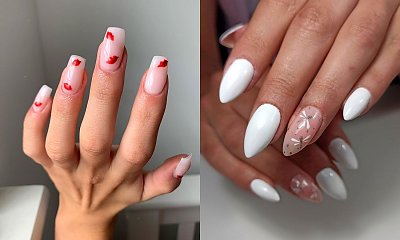 Biały manicure - 20 przepięknych stylizacji
