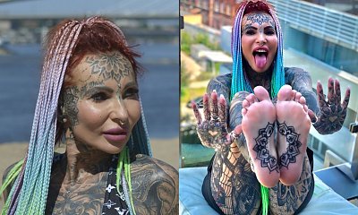 Adrianna Eisenbach z "Królowych życia" rozebrała się do bikini i zaprezentowała wszystkie swoje tatuaże!