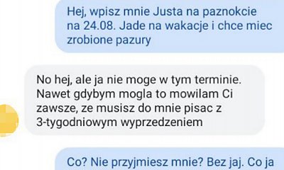 Kosmetyczka miała dość napastliwej klientki, która domagała się wizyty za wszelką cenę. Szok!