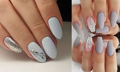 Szary manicure na jesień 2020 - te stylizacje to HIT!