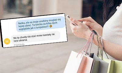"Moja przyjaciółka zaczęła dużo zarabiać i stała się inną osobą. Wyśmiała moją sukienkę za 40 zł"