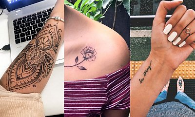 Galeria tatuażu - mandala, motyw kwiatów, napisy i inne