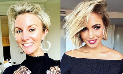 Krótkie fryzury - 17 stylowych cięć dla kobiet o jasnych włosach