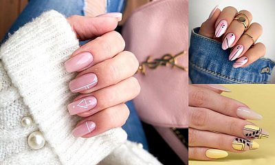 Geometryczny manicure - 21 stylowych propozycji