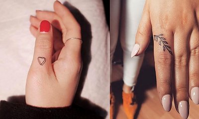 Tatuaże w okolicy palca - 17 kobiecych wzorów