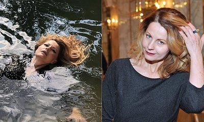 Wyzwolona Ewa Skibińska pływa w jeziorze całkiem nago. Fani są zachwyceni zdjęciami