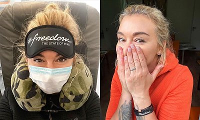 Martyna Wojciechowska skończyła 46 lat. Pokazała urodzinowe zdjęcie: "U mamy na rękach najlepiej" - są jak 2 krople wody?