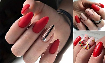 Czerwony manicure – niezawodna klasyka w jesiennych odsłonach