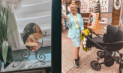 Barbara Kurdej-Szatan po raz pierwszy pokazała buźkę synka. Do kogo podobny?
