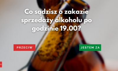 Zakaz sprzedaży alkoholu w Polsce po 19:00?!