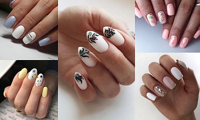 Jasny manicure - 21 przepięknych stylizacji na jesień