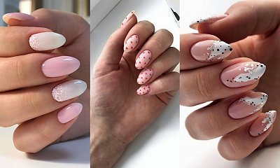 Różowy manicure - 22 najlepsze stylizacje paznokci