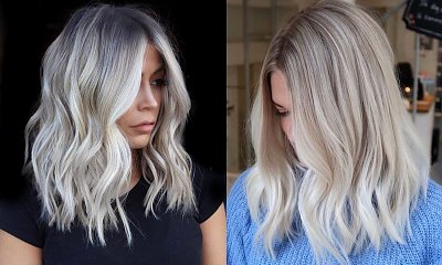Popielaty blond - internetowy katalog modnych koloryzacji