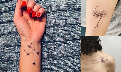 Tatuaż z dmuchawcem - 15 najpiękniejszych tatuaży dla dziewczyn