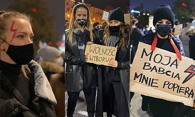 Strajk Kobiet w piątek: Tak wyglądał okiem celebrytów i gwiazd. Mucha z nogą w gipsie