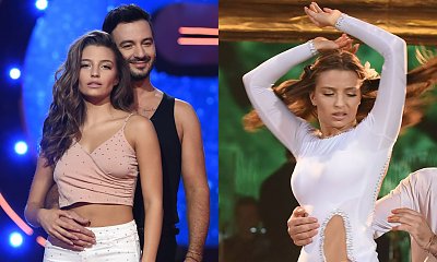 Julia Wieniawa na finale "TzG" miała bardzo wyciętą sukienkę! Pokazała majtki!