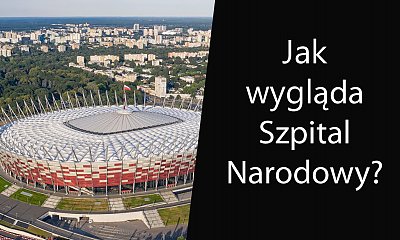 Tak wygląda szpital polowy na Stadionie Narodowym. Łóżko przy łóżku. Tego się spodziewaliście?