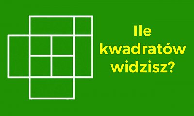 Ile kwadratów widzisz na obrazku?