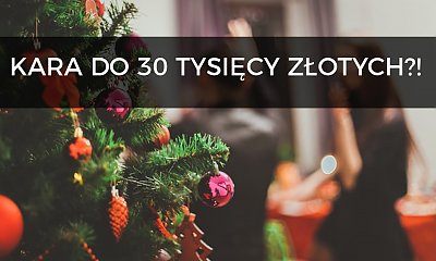 Kary do 30 tys. zł za więcej niż 5 osób na Wigilii?! Nieprzestrzeganie zasad będzie surowo karane