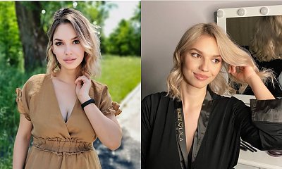 Oliwia ze "Ślubu od pierwszego wejrzenia" pozuje w długiej sukni: "chuda jak glizda" - ktoś pisze