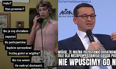Wigilia i święta Bożego Narodzenia do 5 osób. Internauci tworzą MEMY na temat nowych obostrzeń