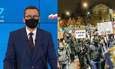 Morawiecki obwinia strajkujące kobiety za wzrost zakażeń koronawirusem! Grozi narodową kwarantanną