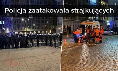 Policja zaatakowała gazem strajkujące kobiety. Trzaskowski: "Naprawdę, Polska Policjo?"