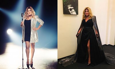Beata Kozidrak jak czerwona beza na torcie. Jej odświętna stylizacja budzi emocje: "Masz 60 lat kobieto"