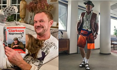Syn Cezarego Pazury to jego wierna kopia: "Klony dwa, cały tatuś, kopiuj wklej" - też to widzicie?