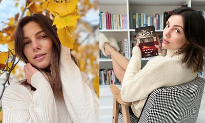 Karolina Gorczyca dodała odważne zdjęcie! Pozuje w płaszczu, pod którym nic nie ma! Przesadziła?