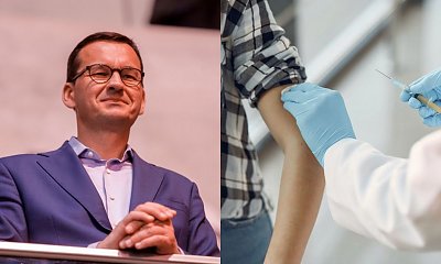 Premier Morawiecki zachęca do szczepień: "To jest patriotyczny obowiązek"
