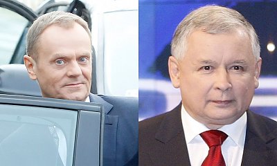 Donald Tusk krytykuje Jarosława Kaczyńskiego. Poszło o 80 radiowozów ochraniających jego dom