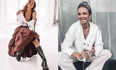 Ania Wendzikowska moczy się w lodowatej wodzie: "Taka szczupła, a takie cycki? Geny?" - pytają fani