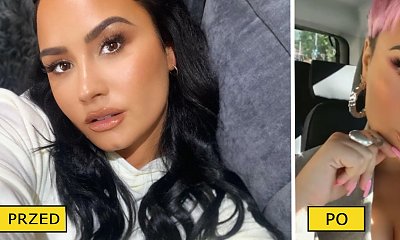 Demi Lovato już tak nie wygląda! Drastycznie ścięła włosy i przefarbowała je na odważny kolor!